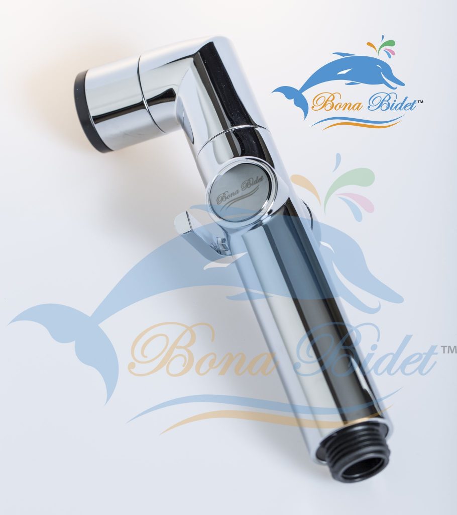 Aquaus Chrome Faucet Mounted Handheld Bidet Sprayer ABF-360 at